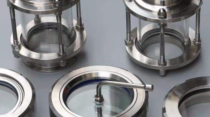 SS Sides Glass Valves