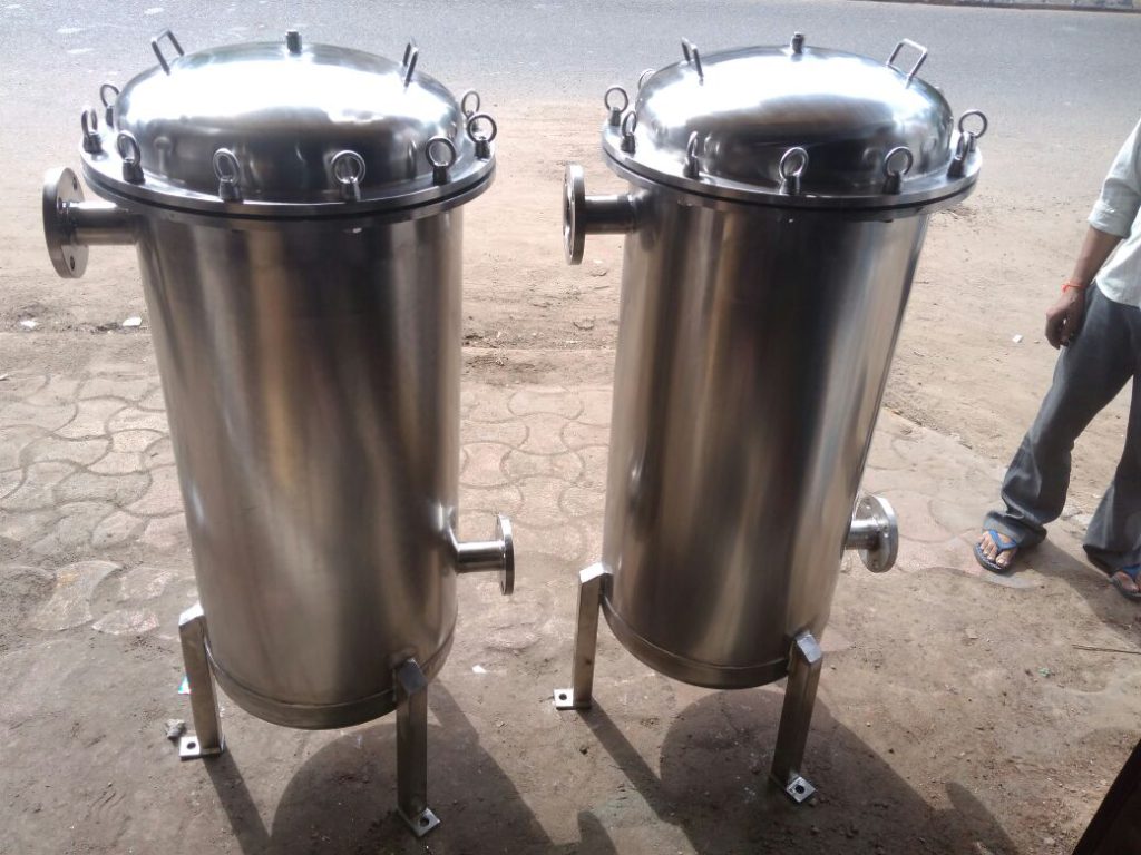 SS Bag filter housing