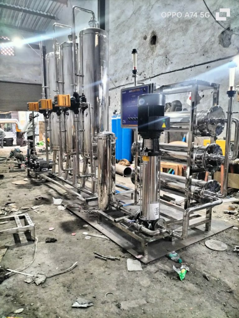 SS 3000LPH RO Plants